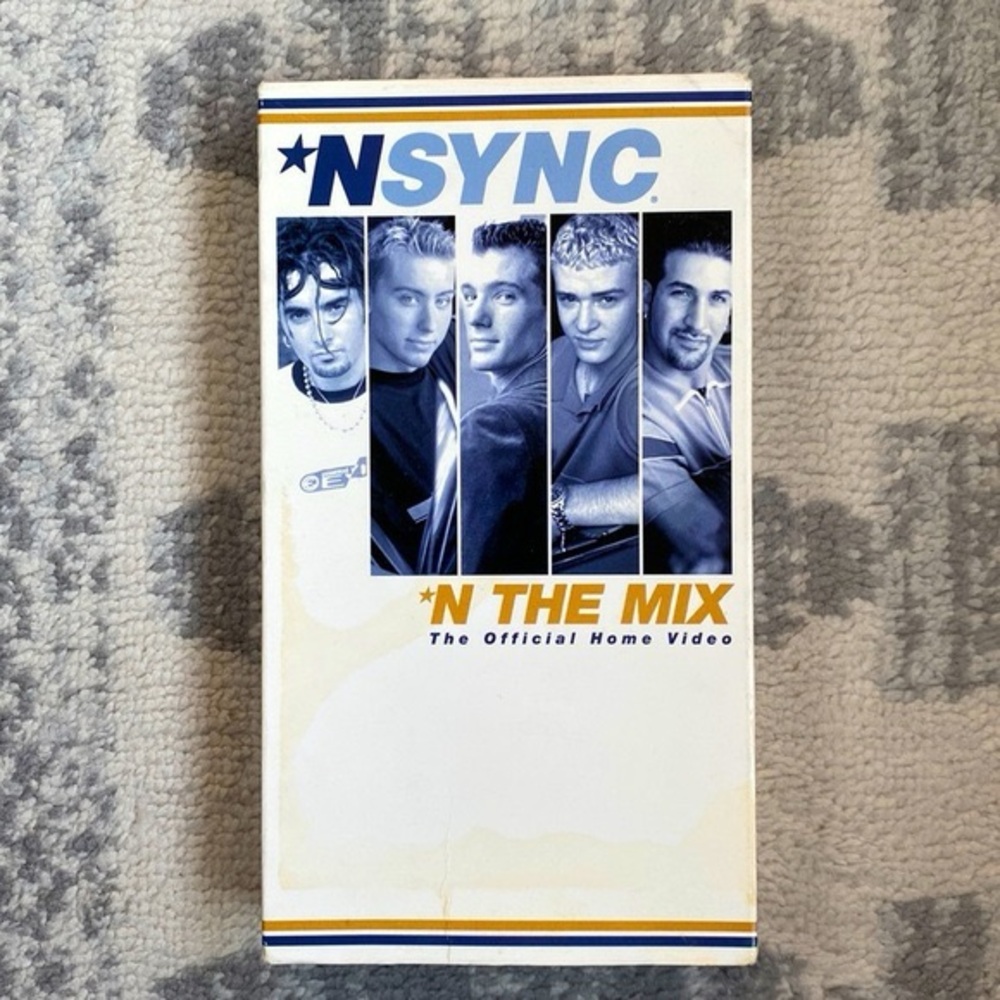 3  For 20 NSync N The Mix Official Home Video VHS